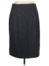 Ann Taylor Chevron-herringbone Gray Formal Skirt Size 6 - photo 1