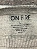 ON FIRE Graphic Gray Sweatshirt Size L - photo 7