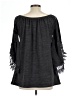 Lildy Black 3/4 Sleeve Blouse Size Lg - XL - photo 2