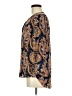 Daniel Rainn Paisley Blue 3/4 Sleeve Blouse Size M - photo 5
