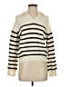 DAZY Stripes Ivory Pullover Sweater Size S - photo 1