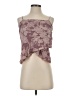 Leith 100% Rayon Burgundy Sleeveless Blouse Size S - photo 1