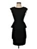 Alice + Olivia Solid Black Cocktail Dress Size S (estimated) - photo 1