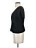 Madewell 100% Viscose Black Short Sleeve Blouse Size 4 - photo 5
