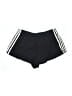 Shein 100% Polyamide Stripes Black Athletic Shorts Size M - photo 1