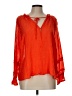 Torrid Orange Long Sleeve Blouse Size Lg Plus (0) - photo 1