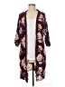 Forever 21 100% Rayon Burgundy Kimono Size M - photo 1