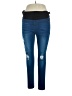 JVINI Hearts Blue Jeggings Size 1XL - photo 1