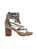 Jeffrey Campbell Gray Sandals Size 7 1/2 - photo 1