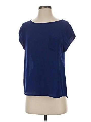 Joie Short Sleeve Silk Top (view 1)