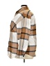 Shein Curve 100% Polyester Plaid Brown Long Sleeve Blouse Size 18 Plus (3) - photo 5