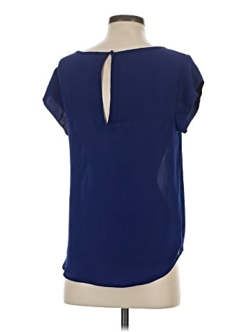 Joie Short Sleeve Silk Top (view 2)