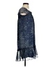 Angie Paisley Blue Cocktail Dress Size S - photo 4
