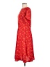 Unbranded Paisley Floral Red Casual Dress Size L (estimated) - photo 5
