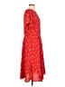 Unbranded Paisley Floral Red Casual Dress Size L (estimated) - photo 4