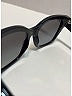 Valentino Gray Black Rockstud Square Sunglasses One size - photo 9