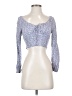 Sky and Sparrow Blue 3/4 Sleeve Blouse Size S - photo 1