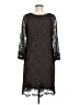 Rabbit Rabbit Rabbit Designs 100% Polyester Brown Cocktail Dress Size 8 - photo 2