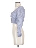 Sky and Sparrow Blue 3/4 Sleeve Blouse Size S - photo 5