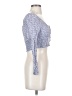 Sky and Sparrow Blue 3/4 Sleeve Blouse Size S - photo 4