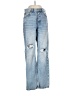 Aeropostale 100% Cotton Stars Blue Jeans Size 0S - photo 1