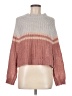 American Eagle Outfitters Color Block Pink Pullover Sweater Size M - photo 1