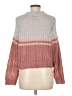 American Eagle Outfitters Color Block Pink Pullover Sweater Size M - photo 2