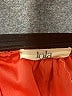 Lola 100% Polyester Solid Orange Casual Skirt Size XL - photo 4