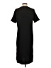 Madewell Solid Black Casual Dress Size S - photo 2