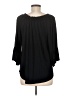 Cupio Black 3/4 Sleeve Blouse Size L - photo 2