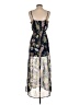 Forever 21 100% Polyester Floral Black Casual Dress Size S - photo 2