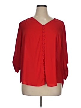 Torrid 3/4 Sleeve Blouse (view 1)