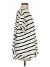 Chaser 100% Cotton Stripes Ivory Short Sleeve Top Size S - photo 4