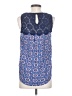 Ella Moss Blue Sleeveless Blouse Size XS - photo 2