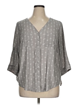 Torrid 3/4 Sleeve Blouse (view 1)