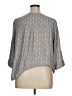 Torrid 100% Polyester Gray 3/4 Sleeve Blouse Size 1X Plus (1) - photo 2
