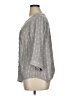 Torrid 100% Polyester Gray 3/4 Sleeve Blouse Size 1X Plus (1) - photo 5