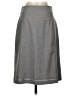 Banana Republic Solid Gray Wool Skirt Size 2 - photo 1