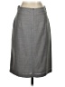 Banana Republic Solid Gray Wool Skirt Size 2 - photo 2