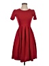 Lularoe Solid Red Cocktail Dress Size XXS - photo 1