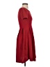 Lularoe Solid Red Cocktail Dress Size XXS - photo 4