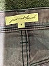 Jovovich Hawk Chevron-herringbone Gray Shorts Size 4 - photo 3