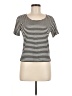 Jaipur Stripes Ivory Short Sleeve T-Shirt Size M - photo 1