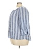 Fred David 100% Rayon Blue 3/4 Sleeve Blouse Size 2X - photo 5