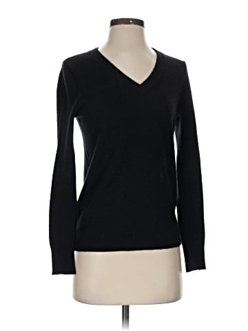 Aqua Cashmere Pullover Sweater (view 1)