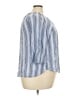 Fred David 100% Rayon Blue 3/4 Sleeve Blouse Size 2X - photo 4