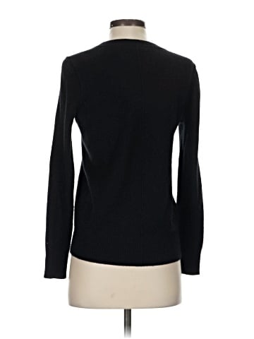 Aqua Cashmere Pullover Sweater (view 2)