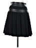 Guess Solid Black Casual Skirt Size XS - photo 1