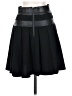 Guess Solid Black Casual Skirt Size XS - photo 2