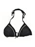 Split Black Swimsuit Top Size P (estimated, petite) - photo 1